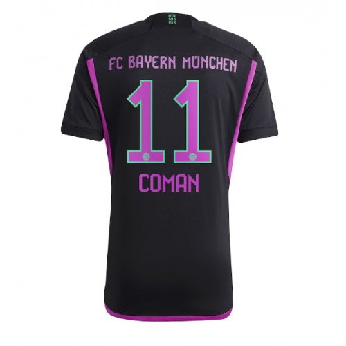 Maillot de foot Bayern Munich Kingsley Coman #11 Extérieur 2023-24 Manches Courte